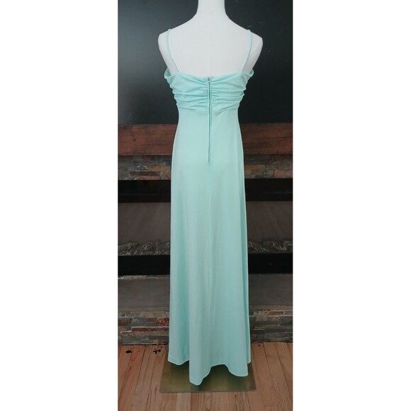 Womens 2-Piece Long Nightgown/Evening Gown 7/8 Short Sleeve Cover Jacket Vintage - Picture 8 of 16